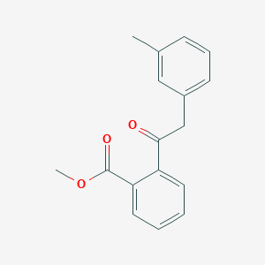 Methyl 2-[(3-methylphenyl)acetyl]benzoate