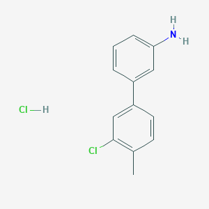 3-(3-Chloro-4-methylphenyl)aniline hydrochloride