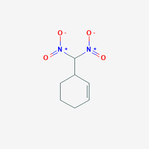 3-(Dinitromethyl)cyclohex-1-ene