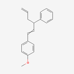 1-Methoxy-4-(3-phenylhexa-1,5-dien-1-yl)benzene