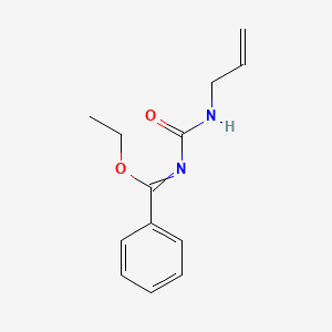 Ethyl N-[(prop-2-en-1-yl)carbamoyl]benzenecarboximidate