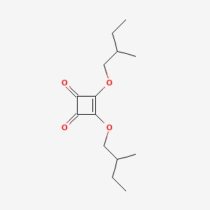 3,4-Bis(2-methylbutoxy)cyclobut-3-ene-1,2-dione