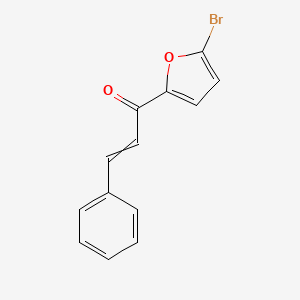 1-(5-Bromofuran-2-yl)-3-phenylprop-2-en-1-one