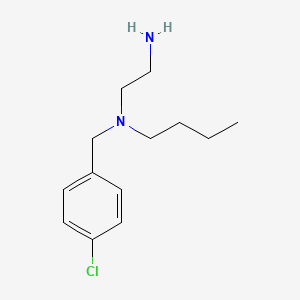 N~1~-Butyl-N~1~-[(4-chlorophenyl)methyl]ethane-1,2-diamine