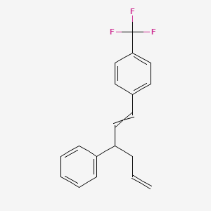 1-(3-Phenylhexa-1,5-dien-1-yl)-4-(trifluoromethyl)benzene