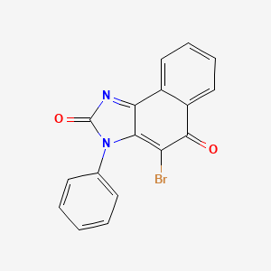 4-Bromo-3-phenyl-2H-naphtho[1,2-d]imidazole-2,5(3H)-dione