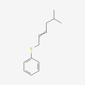 [(5-Methylhex-2-en-1-yl)sulfanyl]benzene