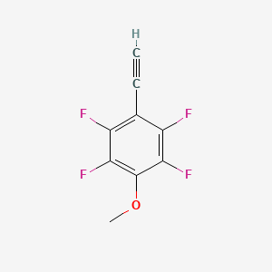 Benzene, 1-ethynyl-2,3,5,6-tetrafluoro-4-methoxy-