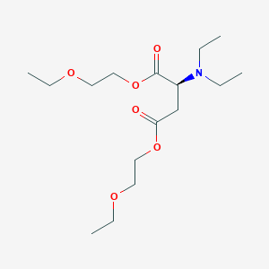 Bis(2-ethoxyethyl) N,N-diethyl-L-aspartate