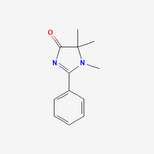 4H-Imidazol-4-one, 1,5-dihydro-1,5,5-trimethyl-2-phenyl-