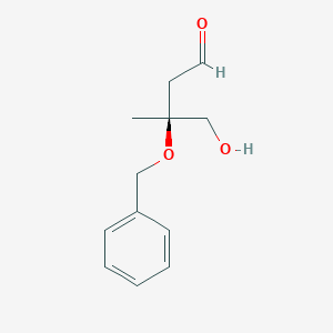 (3S)-3-(Benzyloxy)-4-hydroxy-3-methylbutanal