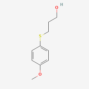 3-[(4-Methoxyphenyl)sulfanyl]propan-1-ol