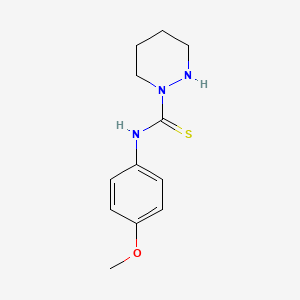 N-(4-Methoxyphenyl)tetrahydropyridazine-1(2H)-carbothioamide