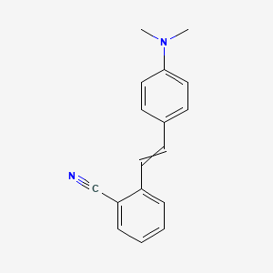 2-{2-[4-(Dimethylamino)phenyl]ethenyl}benzonitrile