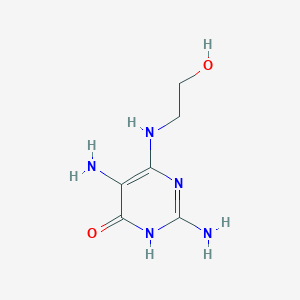 2,5-Diamino-6-((2-hydroxyethyl)amino)pyrimidin-4(1H)-one