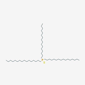 Trihexadecyl(sulfanylidene)-lambda~5~-phosphane