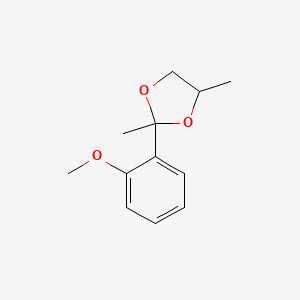 2-(2-Methoxyphenyl)-2,4-dimethyl-1,3-dioxolane