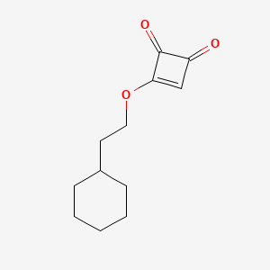 3-(2-Cyclohexylethoxy)cyclobut-3-ene-1,2-dione