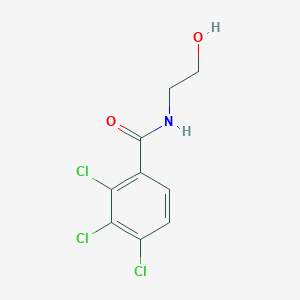 2,3,4-Trichloro-N-(2-hydroxyethyl)benzamide