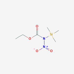 Ethyl nitro(trimethylsilyl)carbamate