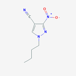 1-Butyl-3-nitro-1H-pyrazole-4-carbonitrile