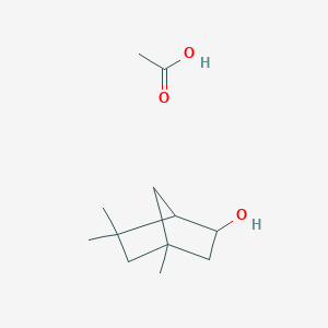 Acetic acid;4,6,6-trimethylbicyclo[2.2.1]heptan-2-ol