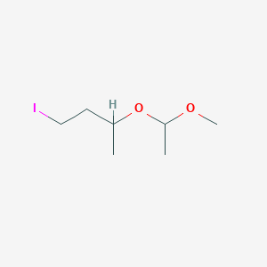 1-Iodo-3-(1-methoxyethoxy)butane