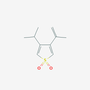 3-Propan-2-yl-4-prop-1-en-2-ylthiophene 1,1-dioxide