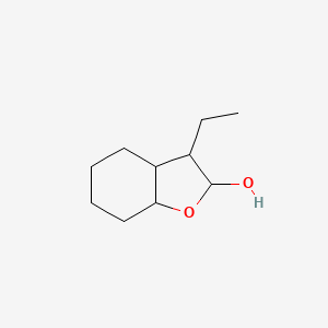 3-Ethyloctahydro-1-benzofuran-2-ol