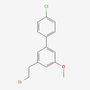 3-(2-Bromoethyl)-4'-chloro-5-methoxy-1,1'-biphenyl