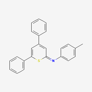 (2E)-N-(4-Methylphenyl)-4,6-diphenyl-2H-thiopyran-2-imine