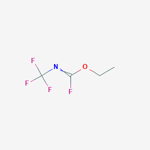 Ethyl (trifluoromethyl)carbonofluoridimidate