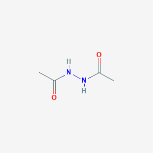 molecular formula C4H8N2O2 B145619 N,N'-Diacetylhydrazine CAS No. 3148-73-0