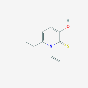 1-Ethenyl-3-hydroxy-6-(propan-2-yl)pyridine-2(1H)-thione