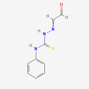 2-(2-Oxoethylidene)-N-phenylhydrazine-1-carbothioamide