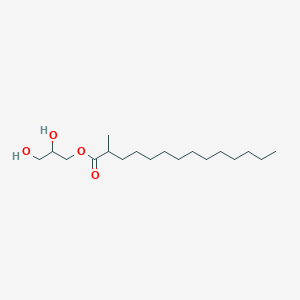 2,3-Dihydroxypropyl 2-methyltetradecanoate