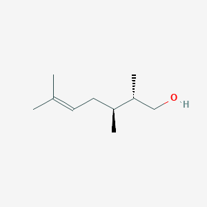 molecular formula C10H20O B145620 Lasiol, (-)- CAS No. 131479-19-1