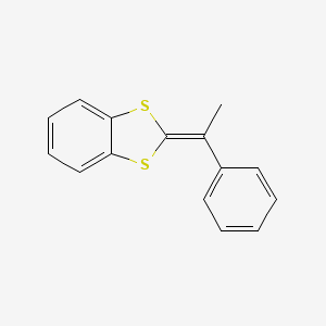 2-(1-Phenylethylidene)-2H-1,3-benzodithiole