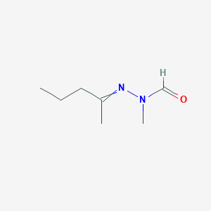 N-Methyl-N'-pentan-2-ylideneformohydrazide