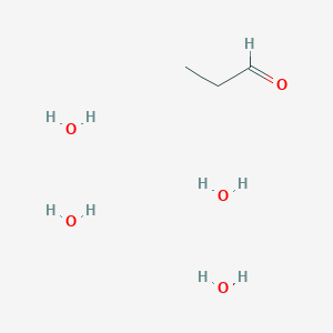 Propanal;tetrahydrate