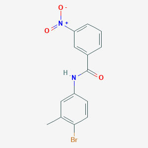 N-(4-bromo-3-methylphenyl)-3-nitrobenzamide