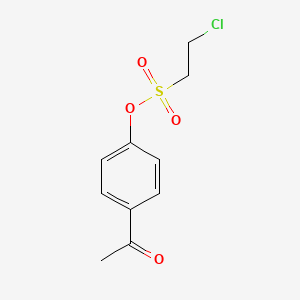 4-Acetylphenyl 2-chloroethane-1-sulfonate