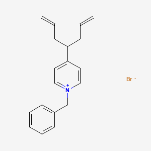 1-Benzyl-4-(hepta-1,6-dien-4-YL)pyridin-1-ium bromide