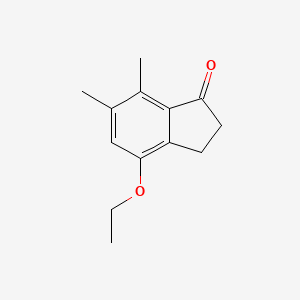 4-Ethoxy-6,7-dimethyl-2,3-dihydro-1H-inden-1-one