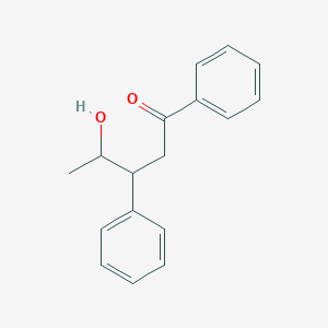 4-Hydroxy-1,3-diphenylpentan-1-one