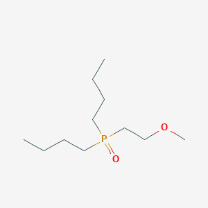 molecular formula C11H25O2P B14562295 Dibutyl(2-methoxyethyl)oxo-lambda~5~-phosphane CAS No. 61748-79-6