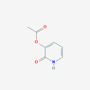 molecular formula C7H7NO3 B145625 3-乙酰氧基-2-吡啶酮 CAS No. 61296-14-8