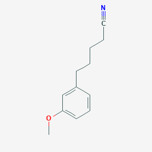 5-(3-Methoxyphenyl)pentanenitrile