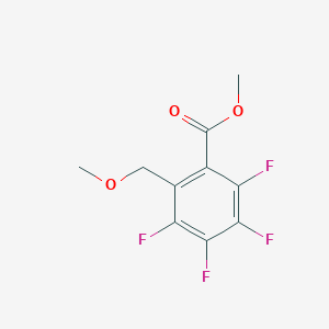 Methyl 2,3,4,5-tetrafluoro-6-(methoxymethyl)benzoate