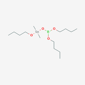 8-Butoxy-6,6-dimethyl-5,7,9-trioxa-6-stanna-8-boratridecane